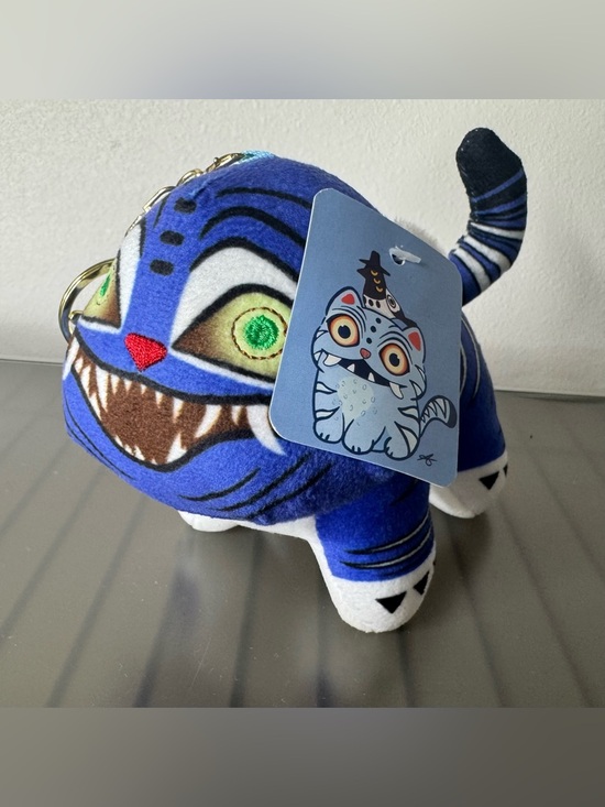 Handbags - K-pop demon hunters derpy tiger plush keychain bag charm Huntrix keychain